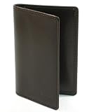 AUTHENTIC COACH MENS/WOMENS LEATHER SLIM CARD CASE 4636 (Mahogany)
