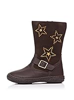 BILLOWY Botas Cremallera (Marrón)