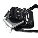 Garmin Edge 305 Portable GPS AutomobileNavigator Carrying Premium Lifestyle Shoulder Sling Camera Case with Additional Pockets