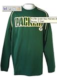 Green Bay Packers Close Look 2 Big and Tall Long Sleeve Jersey Crew