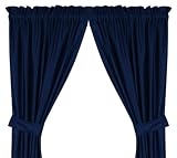 Best Quality Notre Dame Fighting Irish Drapes with Tiebacks Midnight By Pem America