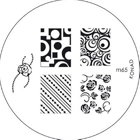 Pochoirs pour le Kit Nail Art M65 #40M65
