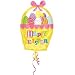 Easter Basket Foil Balloon