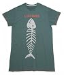 Hatley Fish "Lazy Bones" Women's One Size Sleepshirt