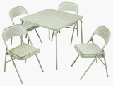 Meco/Samsonite E48-34SN91 Table And Chairs Set