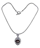 Sterling Silver with 14K Yellow Gold and Smoky Quartz