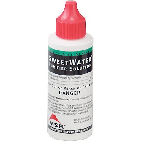 MSR Sweetwater Purifier Solution Replacement Bottle