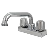 Buy 4 Laundry Faucet, Compression Stems, Chrome Finish by PlumbUSA