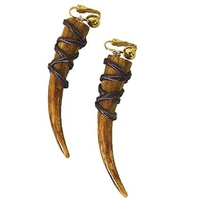 Long Tooth Earrings