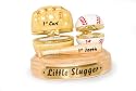 Mud Pie Baby Little Champ Little Slugger Ceramic Double Treasure Box