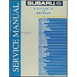 2001 Subaru Legacy & Outback Mechanism and Function Manual by Subaru
