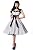 Rockabilly-Kleid weiß /schwarz S,M,L, XL,2XL 12 11 9 by Atixo