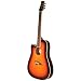 Kona Left-Hand Acoustic/Electric Guitar - Sunburst (K2LTSB)