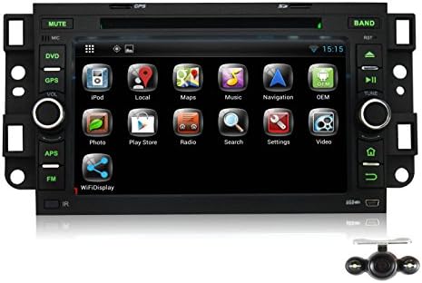 Pumpkin 7 inch Android 4.2 For Chevrolet In dash HD Touch Screen Car DVD Player GPS/Bluetooth/OBD2/SD/USB/FM/AM Radio Stereo Navigation System With Free Reverse Backup Reversing Rear View Camera As Gift