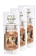 Yankee Candle Car Jar Hanging Air Freshener Leather Scent (Pack of 3)