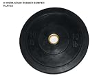 10 LBs Solid Rubber Weight Plates Pair.