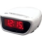 LUXUS STEREO - UHRENRADIO RADIOWECKER inkl. ein Duschgeltierchen von Dual Products (MIT CD, MP3 LINE-IN, 2 WECKZEITEN UND EINSCHLAFTIMER, 1,2"-LED-MULTIFUNKTIONS-DISPLAY, WEISS,) NEU + OVP