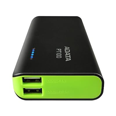 Adata PT100 Adata 10000 mAh (Black-Green) 