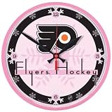 Philadelphia Flyers Wall Clock (Pink)