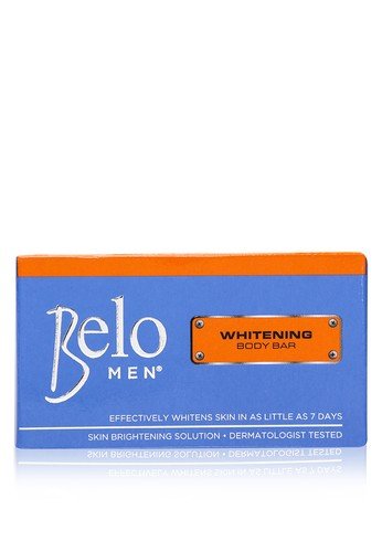 Belo Whitening Body Bar for Men Grey 135g Pack of 2