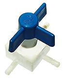 フッ素樹脂製三方コック016.803.2 /5-5368-13