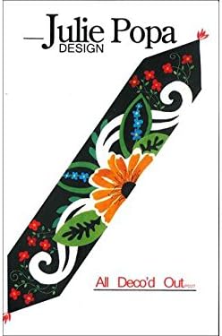 Julie Popa Design: All Deco'd Out 12" x 58" Wool Table Runner