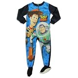 Disneys Toy Story - Toddler Boys Heavy Weight Blanket Sleeper, Navy, Multi