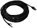 Monoprice Cat6 25ft Black Patch Cable UTP 24AWG 550MHz Pure Bare Copper Snagless RJ45 Flexboot Series Ethernet Cable- Pack of 1