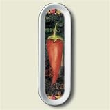 Spoon Rest ~ Chili Peppers ~ 11 inches x 3.5 inches ~ heavy ceramic ~ code 264