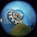 Aquanaut Edward Batutis from Within Project Tektite Habitat with Diver Outside at Bee...