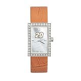 Tony Stewart Ladies NASCAR Starlette Watch by Logo Art (Leather Band)