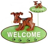 Welcome Sign Decorative Garden Stake - Puppy by Regal Gift