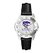 Kansas State Wildcats Suntime Ladies Sports Watch w/ Leather Band - NCAA College Athletics