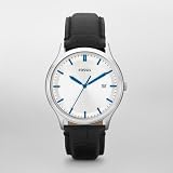 Fossil Ansel Leather Watch - Black