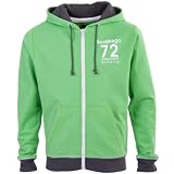 Soul Cal 3 Colour Hoody - Green - Mens