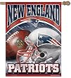 New England Patriots 27"x37" Banner - Football Sports Merchandise