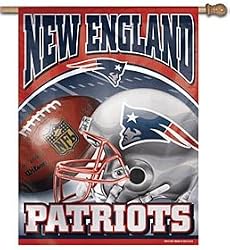 New England Patriots 27"x37" Banner - Football Sports Merchandise