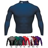 UNDER ARMOUR ColdGear Longsleeve Mock Purple
