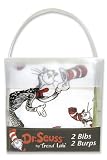 Trend Lab Dr. Seuss Bib and Burp Combo Gift Set, Cat In The Hat