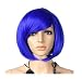 Students' Bob Feeling Cosplay Party Wig/ Halloween Wigs (Model: Jf010783) (Blue)