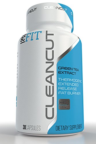 CleanCut Green Tea Fat Burner: Thermogenic Extended Release Fat Burner for Men & Women by SCFIT CleanCut Green Tea Fat Burner: Thermogenic Extended Release Fat Burner for Men & Women by SCFIT