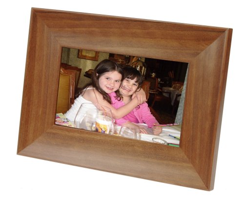 Smartparts SPDPF70EW 7-Inch Wood Digital Picture Frame