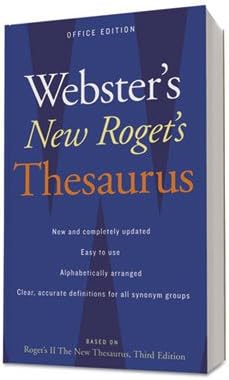 Websters New Rogets Thesaurus Office Edition Paperback 544 Pages 2 Ct