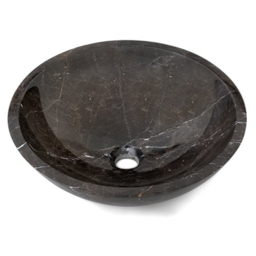 Geyser Natural Marble Stone Vessel Sink