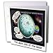 Londons Times Funny Aliens Cartoons - Dark Side Of The Moon With Apologies To Pink Floyd - Greeting Cards-12 Greeting Cards with envelopes