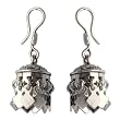 Sterling Silver Handmade women Jewelry Earring 1.5 inches