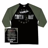 Green Day - 04 Tour 3/4 Sleeve T-Shirt