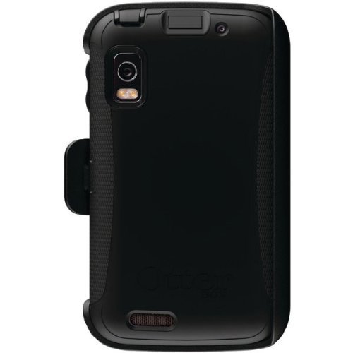 OtterBox Defender-Series Case for the Motorola ATRIX 4G (Black, Retail Packaging)