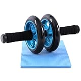 Songmics Abdominal Exercise Wheel AB Roller with Knee Pad SPU75P