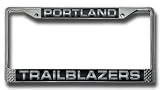 Portland Trailblazers Laser Chrome Frame